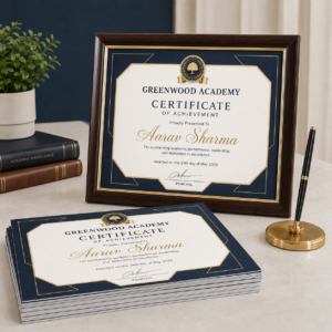 Certificates