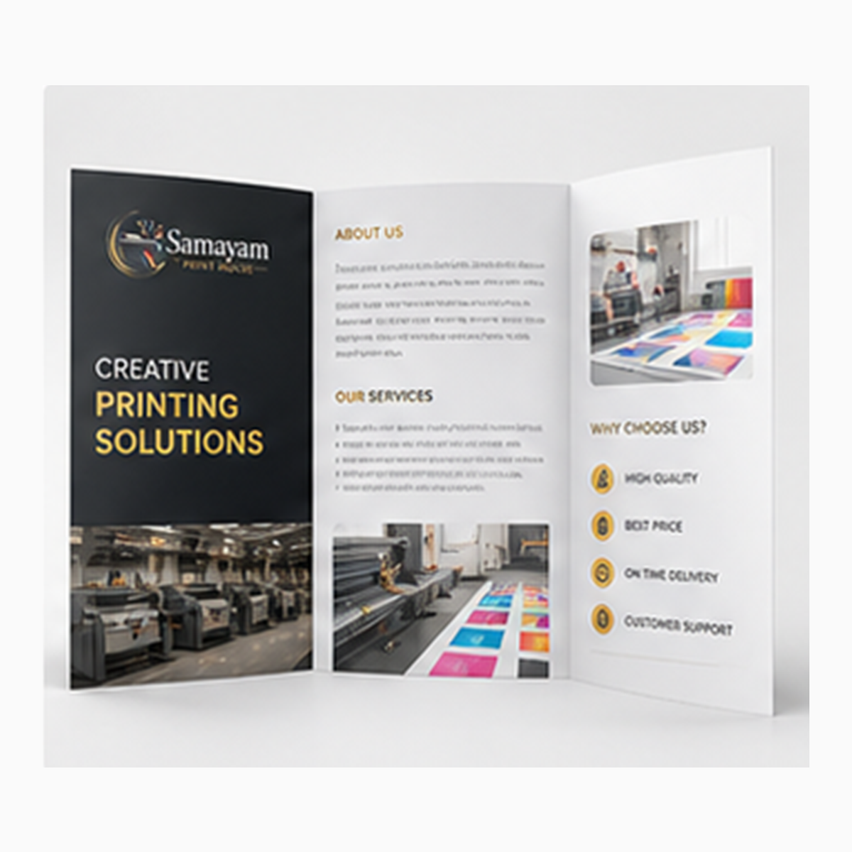 Brochures mockup