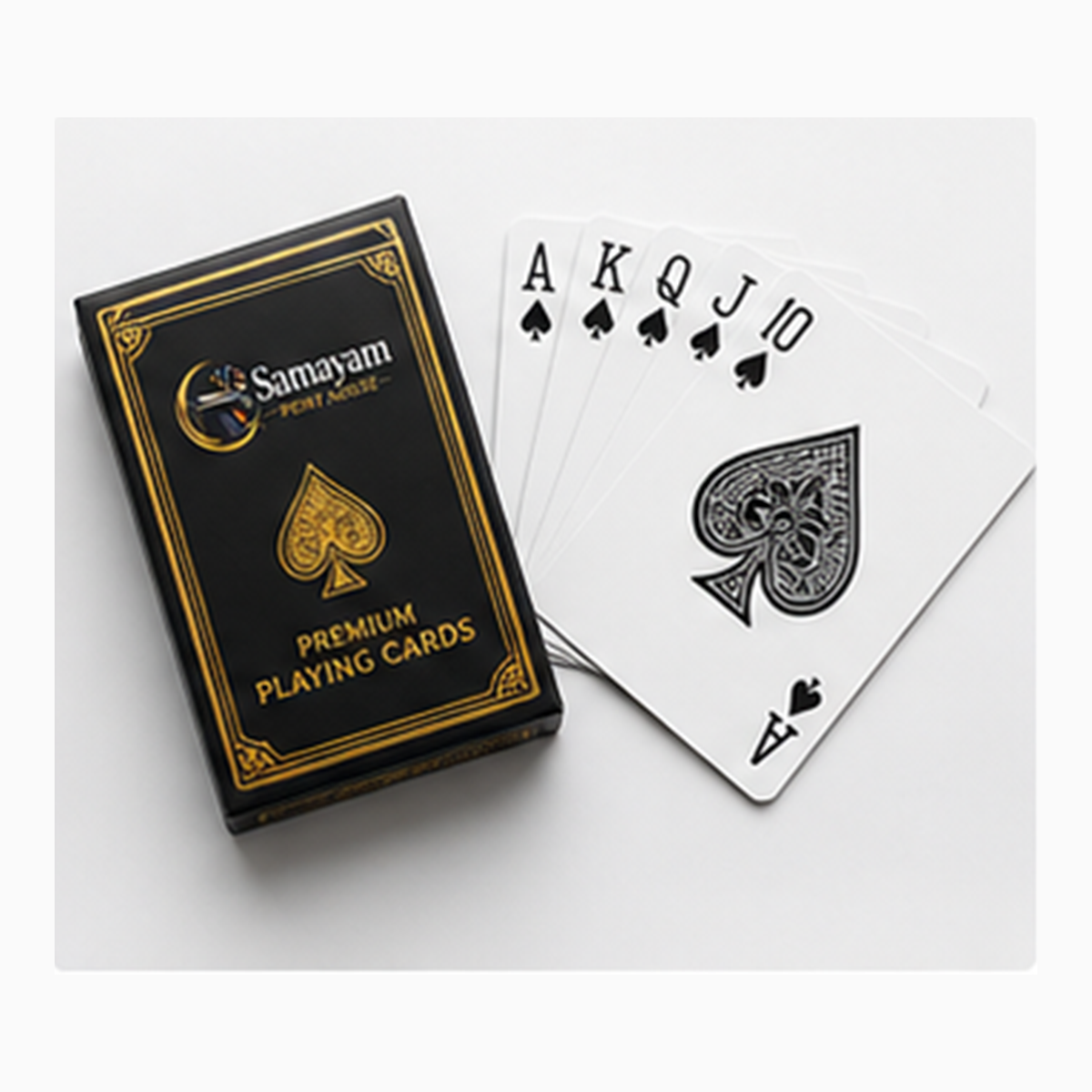 Customised Playing Cards mockup