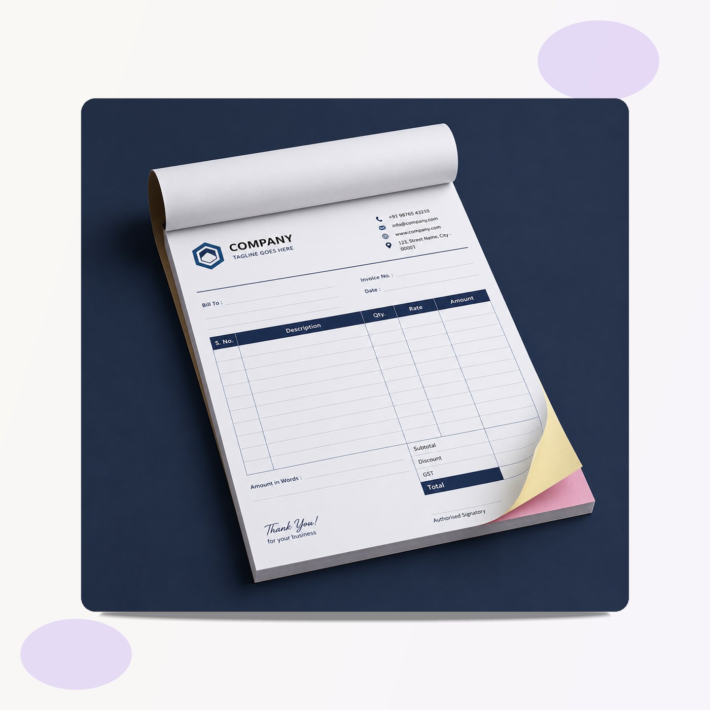 Bill Books supporting product image 1
