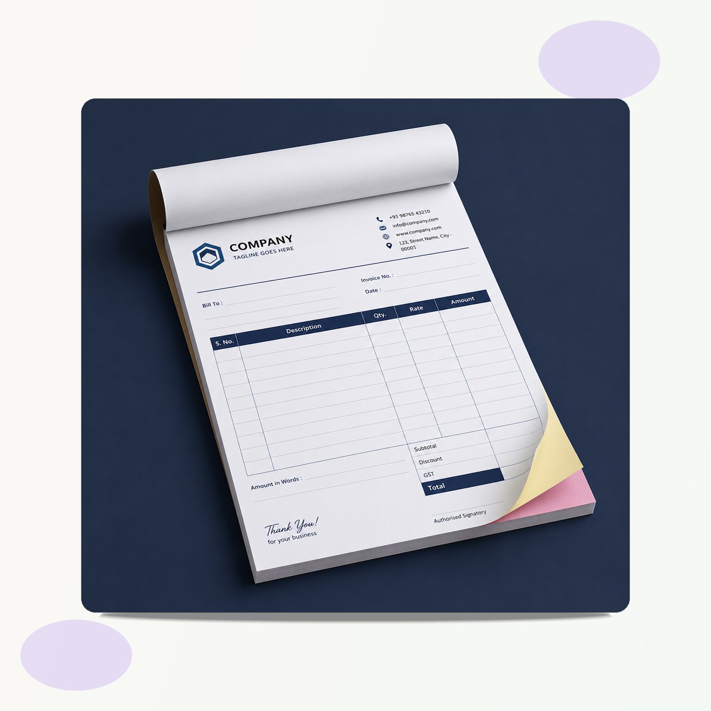 Bill Books supporting product image 2
