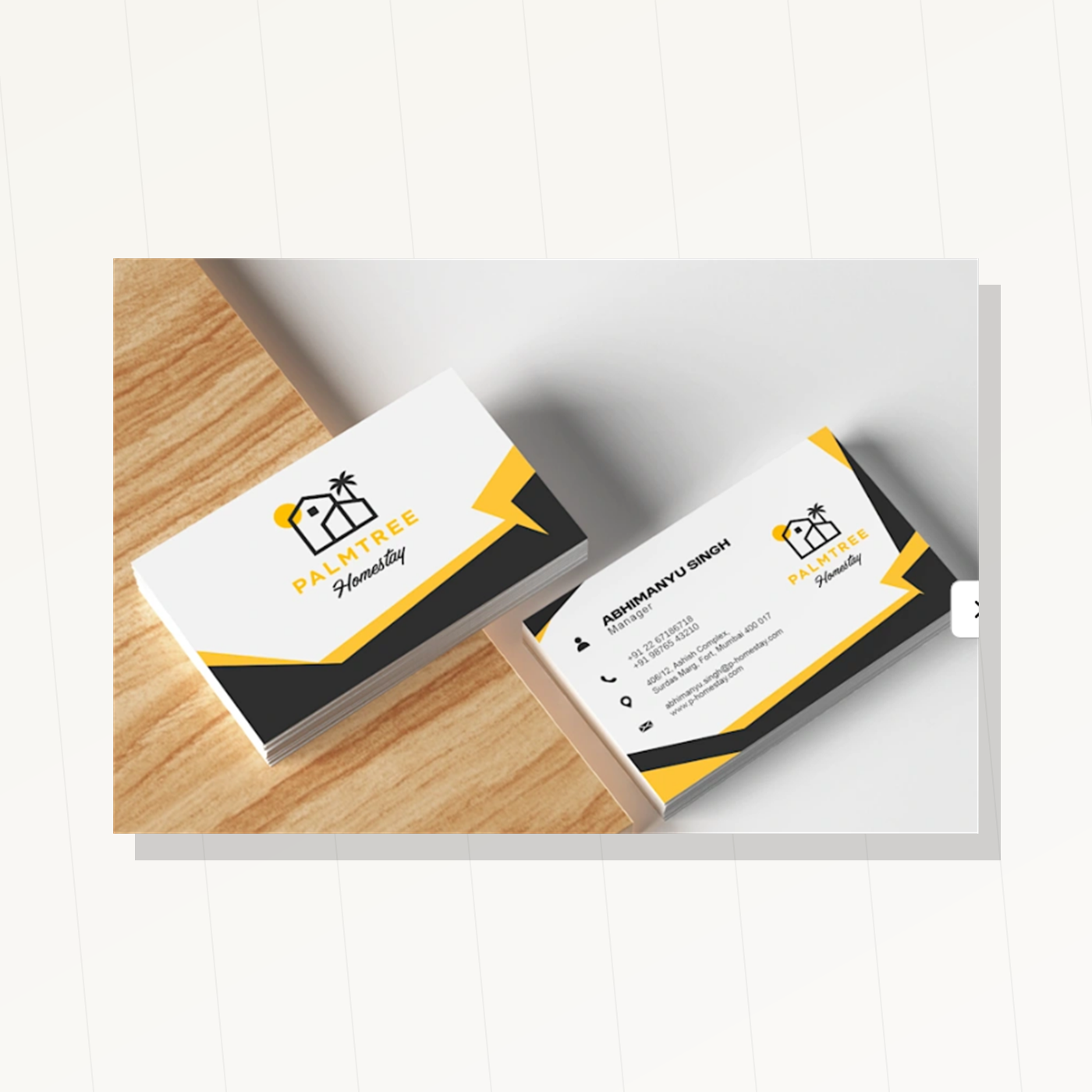 Bulk Visiting Cards visiting card main product image