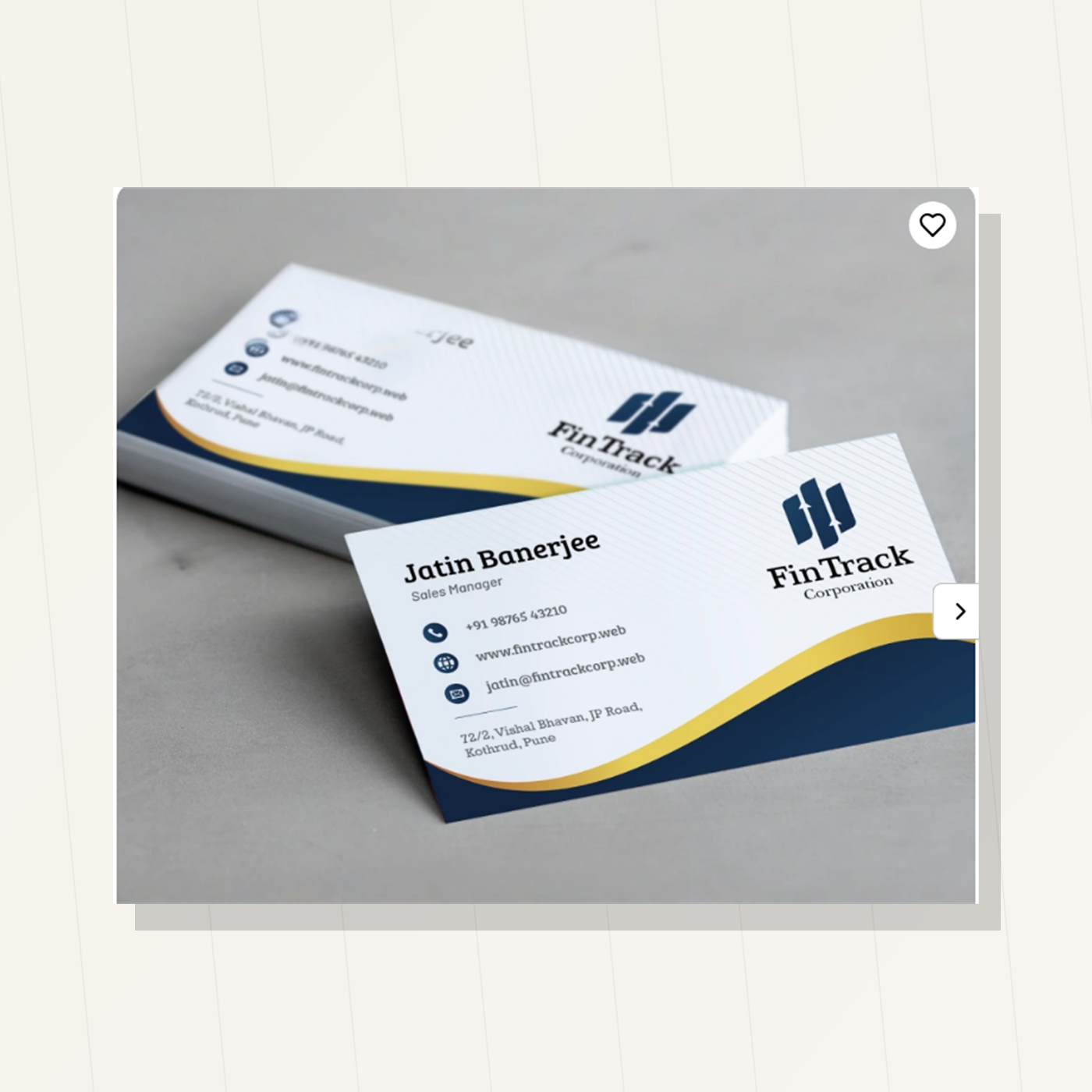 Non-Tearable visiting card main product image