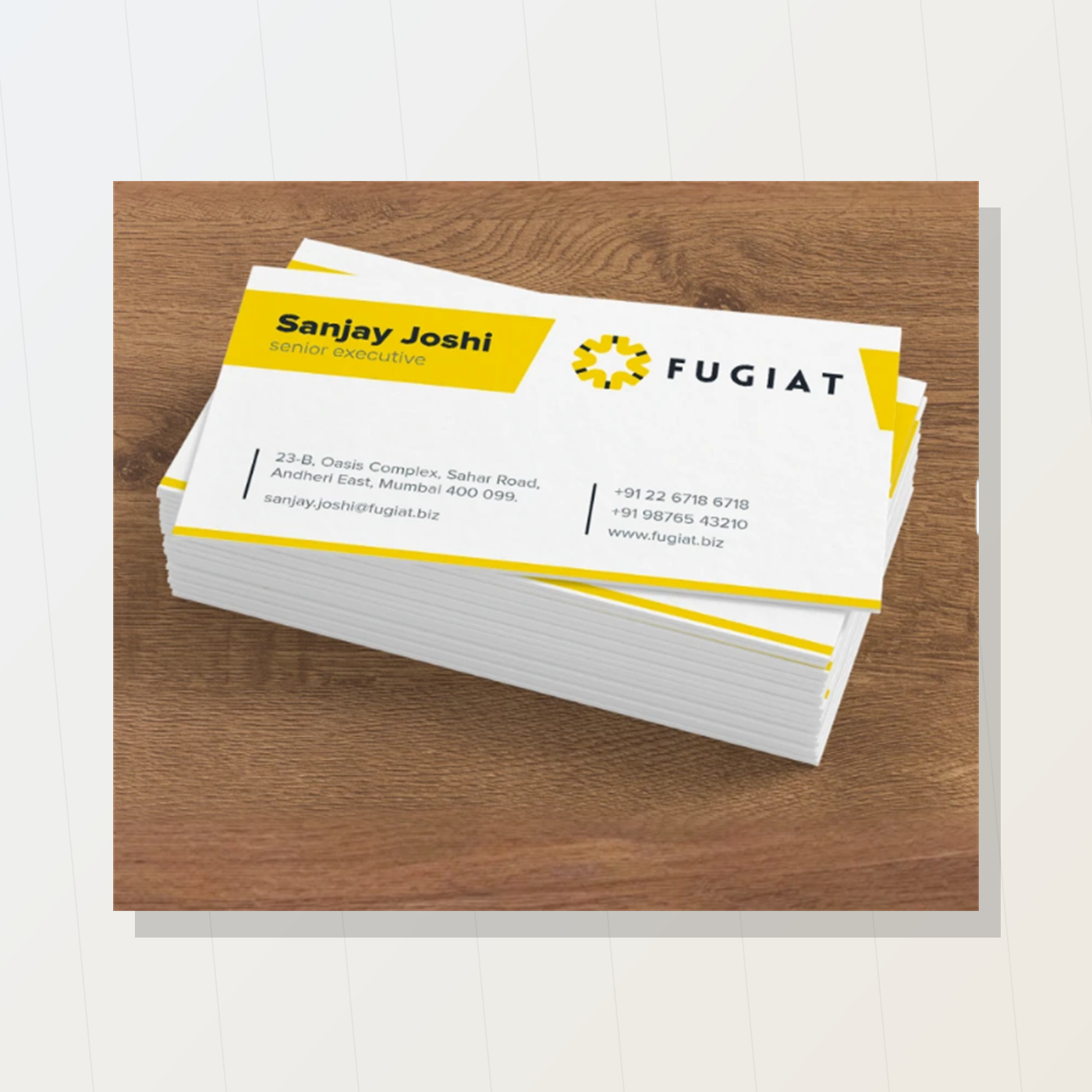 Standard visiting card main product image